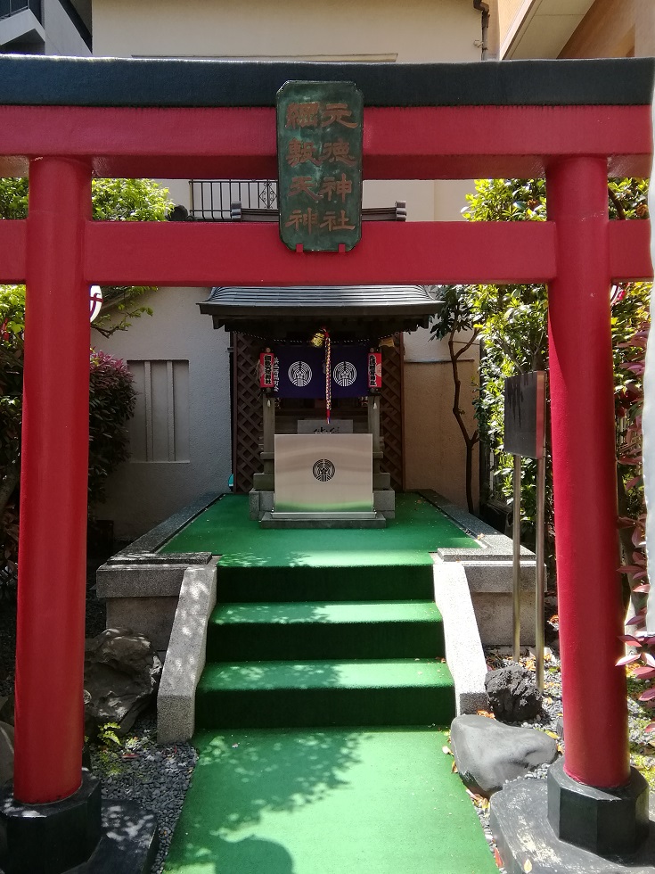 從元德稻荷神社·綱敷天滿神社人形町站可以去,氛圍安靜的神社5
　～元德稻荷神社・綱敷天滿神社～