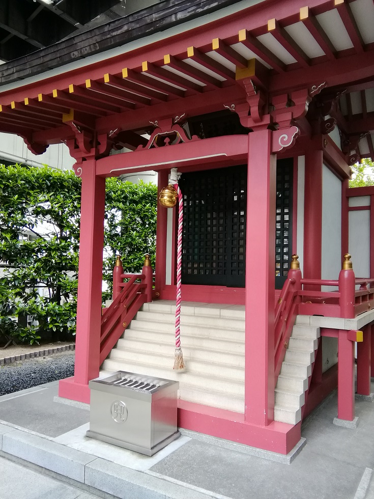  從人形町站可以去的安靜氛圍的神社7～兜神社～