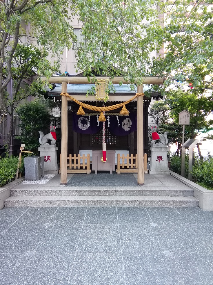 從茶之木神社人形町站可以去的安靜氛圍的神社8
　～茶之木神社～ 