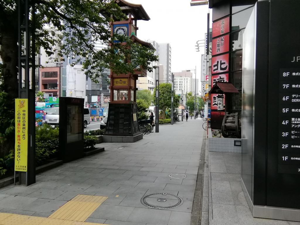 從人形町街到栗櫓(町火消)前的《新參者》和人形町10年考量7
　　～外景地街道的風景前篇～ 