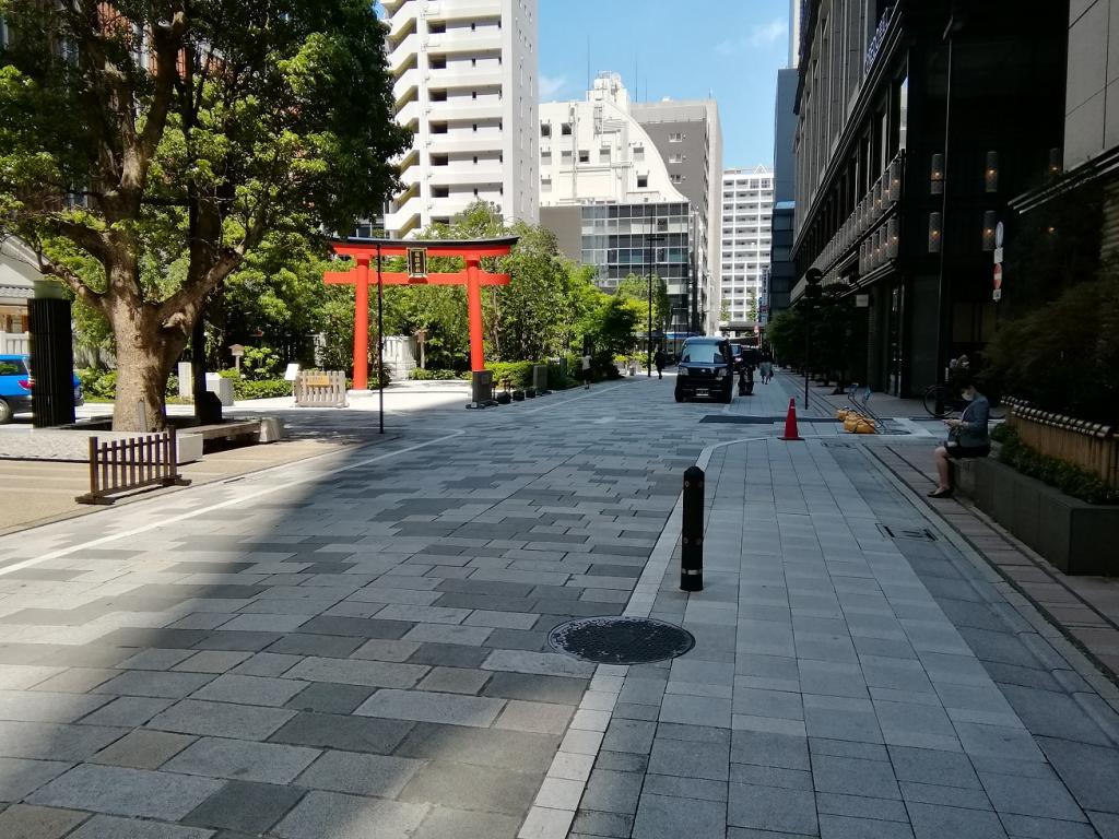 福德神社前的《新參者》和人形町10年考量8
　　～外景地街道的風景後篇～ 