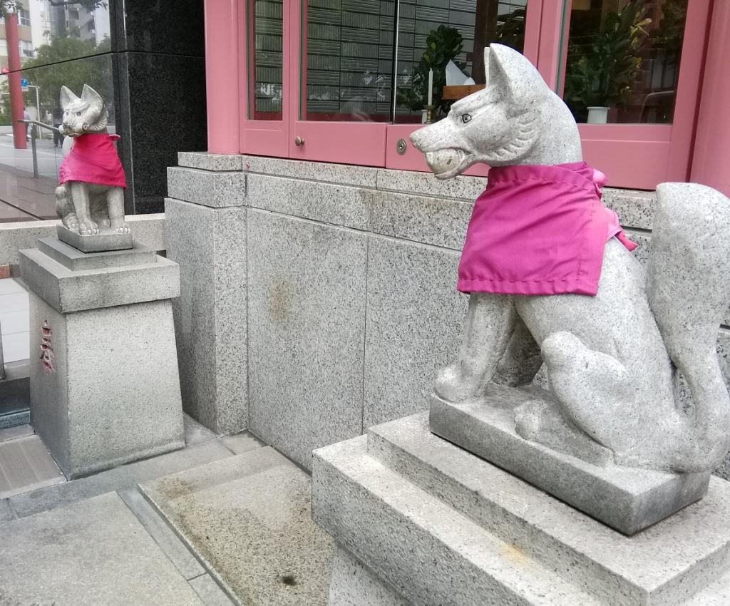  從人形町站可以去的安靜氛圍的神社10～笠間稻荷神社明治座分社～ 