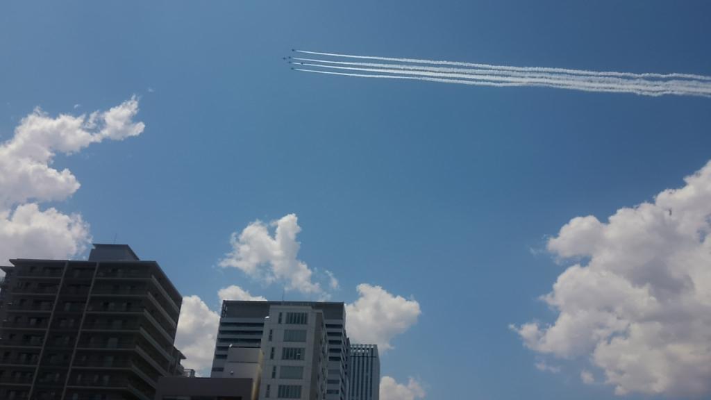 再一次飛行Blue Impulse over the King on May 29th,2020