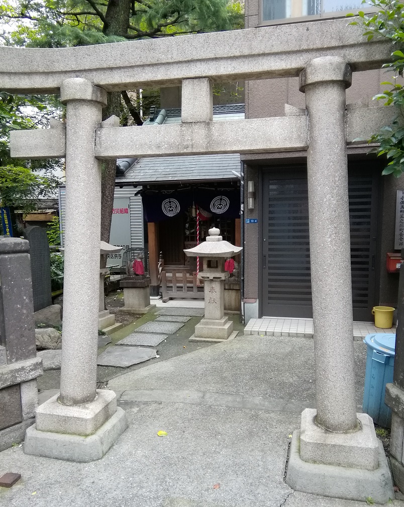  從人形町站可以去的安靜氛圍的神社15～竹森神社～ 