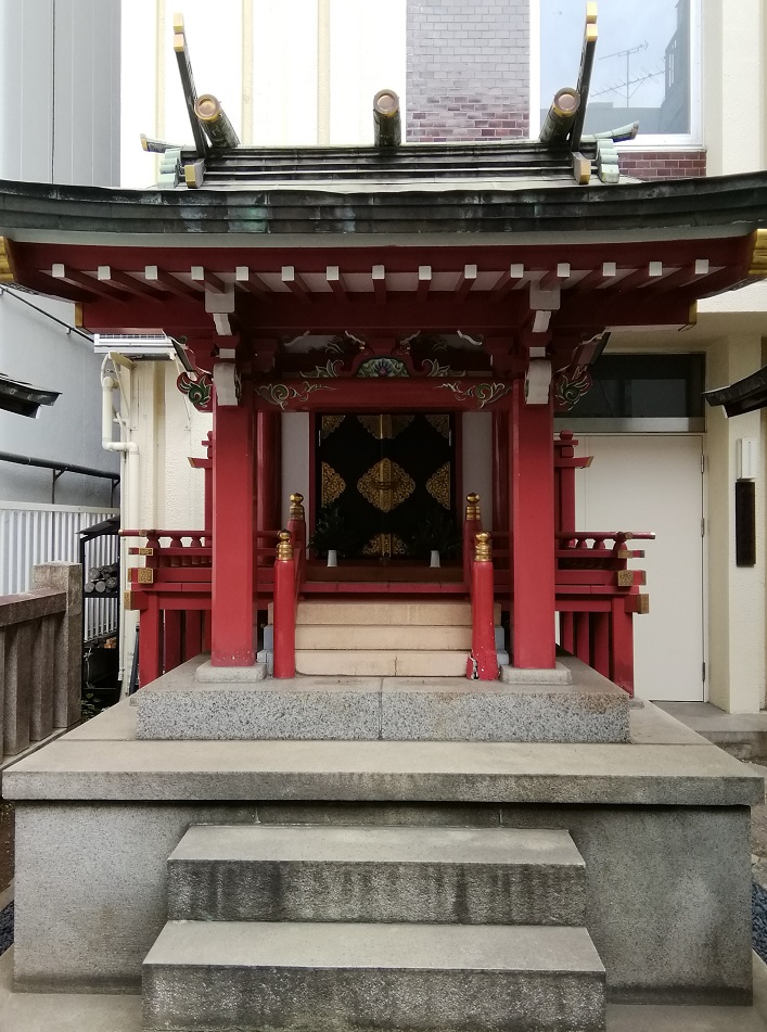  從人形町站可以去的安靜氛圍的神社19～白旗稻荷神社～