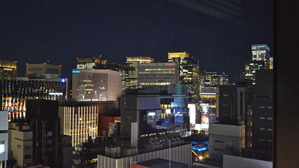  GINZA SIX的魅力(4)屋頂庭園的夜景