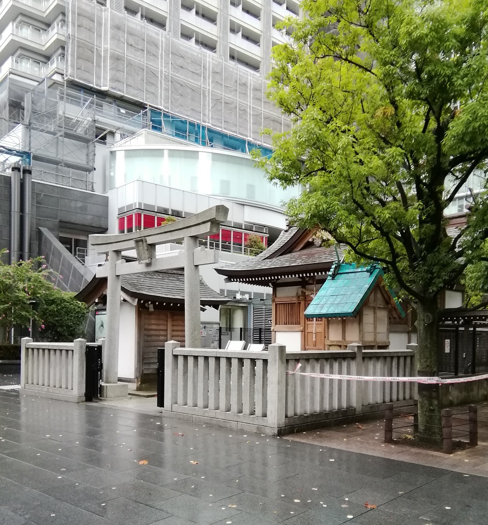  從人形町站可以去的安靜氛圍的神社NO.23～濱町神社～ 