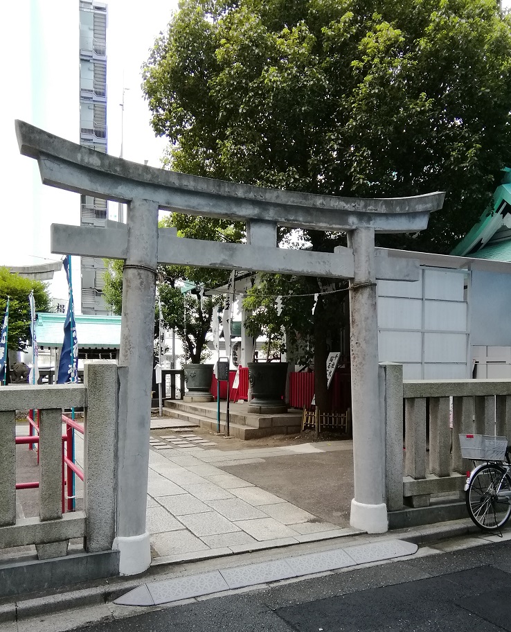  從人形町站可以去的安靜氛圍的神社NO.24
 　～栂森神社～ 