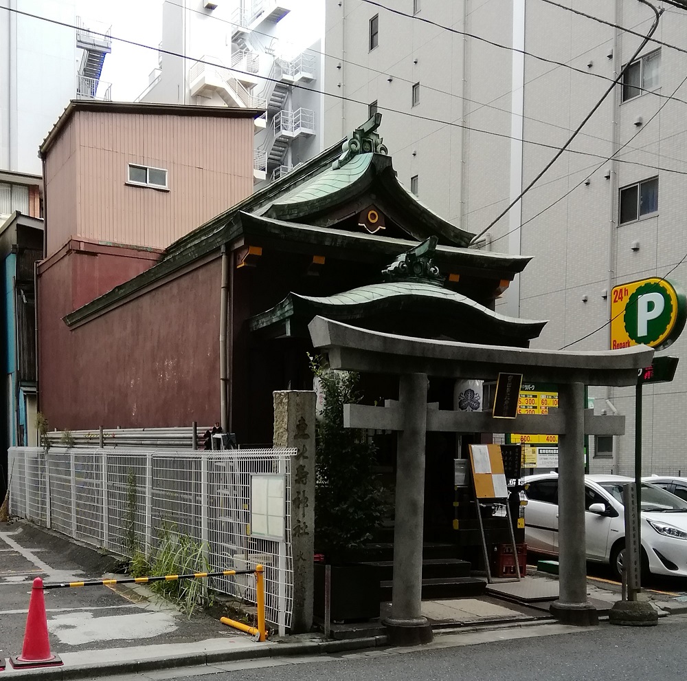  從人形町站可以去的安靜氛圍的神社NO.25
 　～寶田惠比壽神社～ 