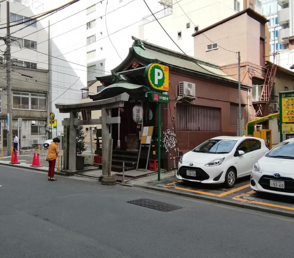 從寶田惠比壽神社人形町站可以去,安靜氛圍的神社NO.25
 　～寶田惠比壽神社～ 