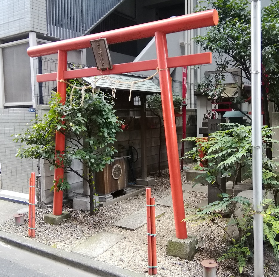 從川上稻荷神社人形町站可以去,氛圍安靜的神社NO.26
 　～川上稻荷神社～ 