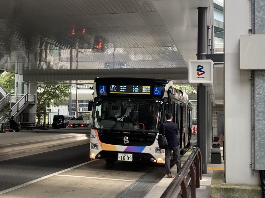 與巴士高速運輸系統的名字相稱的速度! 驚人的快速舒適!～東京BRT～