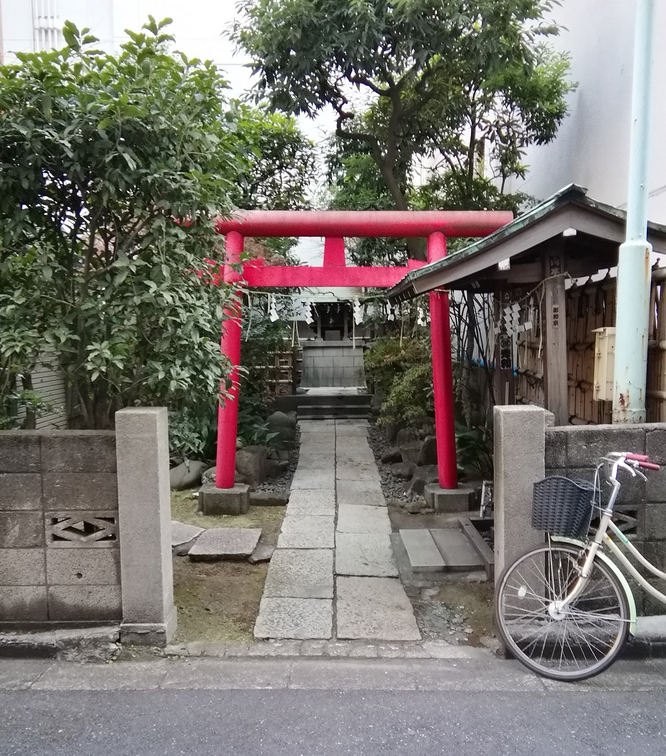 大榮稻荷神社茅場町站、八丁堀站周邊安靜氛圍的神社巡禮1
　～大榮稻荷神社～