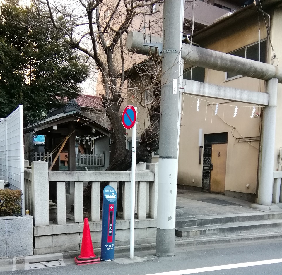 新川金刀比羅神社茅場町站、八丁堀站周邊安靜氛圍的神社巡禮4
　～新川金刀比羅神社～ 