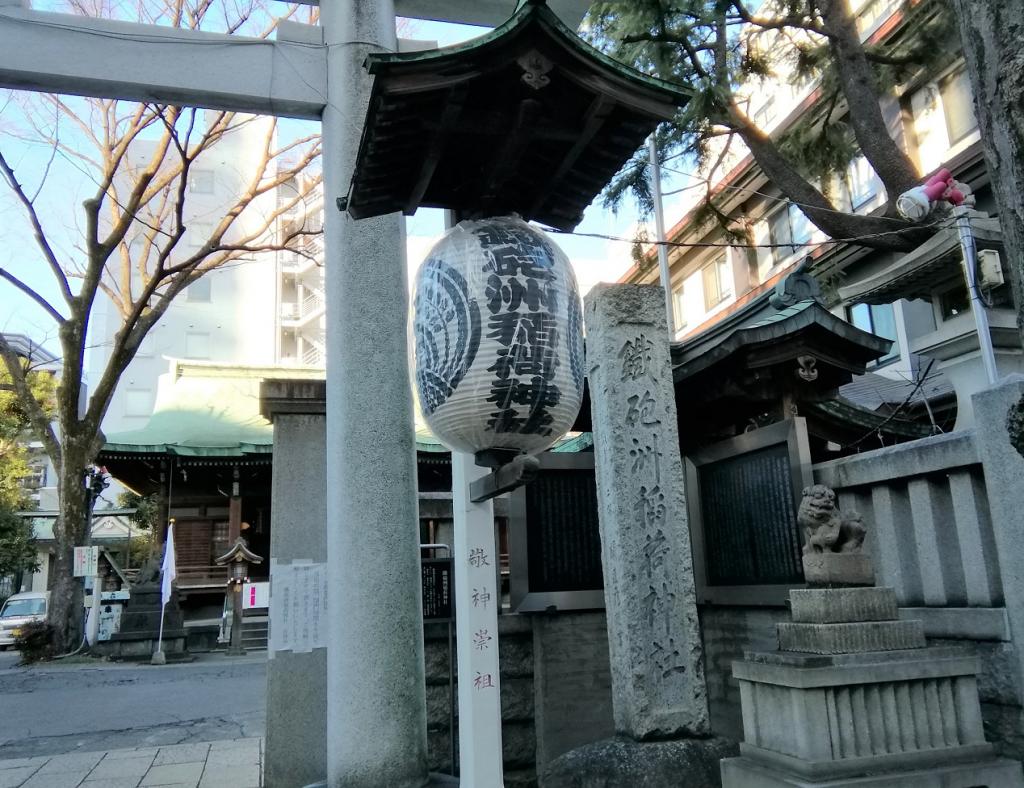  茅場町站・八丁堀站周邊安靜氛圍的神社巡遊7～鐵炮洲稻荷神社～ 