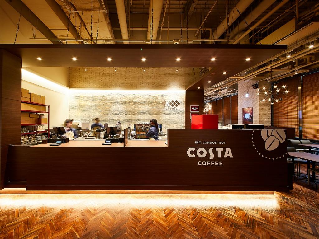  日本橋COSTA COFFEE,
然後是珠玉的布雷克法斯特
　～阿古拉咖啡館～