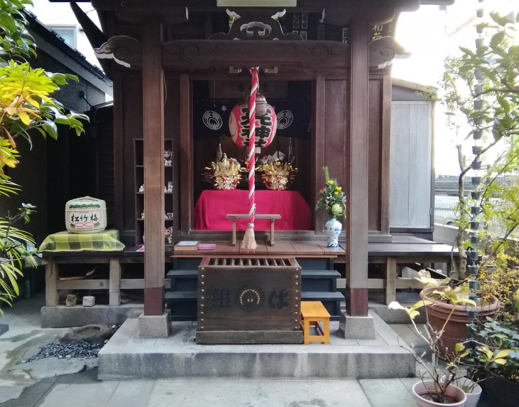  三光稻荷神社,今年的女兒節是
中止了
　～三光稻荷神社～