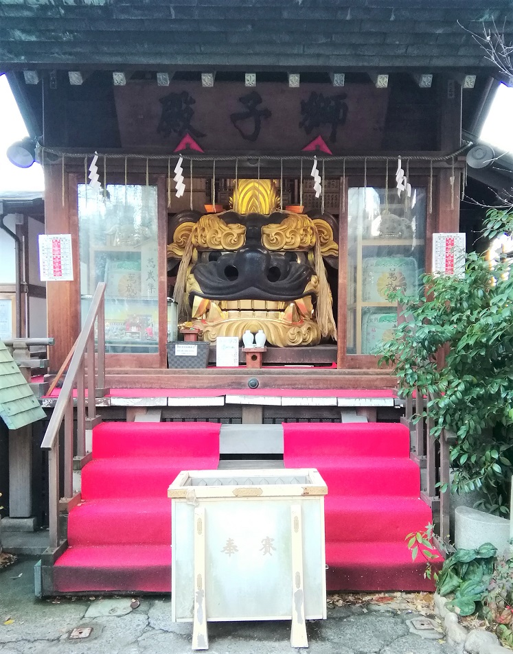 有點在意獅子殿的中央區神社1
　～波除神社～