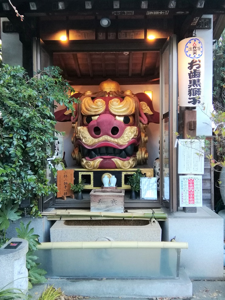 攝社弁財天社有點在意的中央區的神社1
　～波除神社～