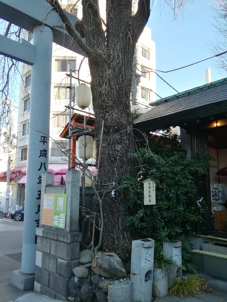  稍微在意的中央區的神社1
　～波除神社～