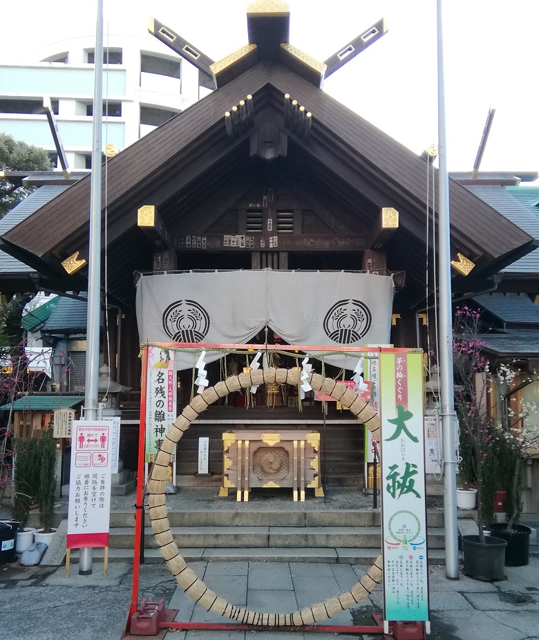 波除神社有點在意的中央區的神社1
　～波除神社～