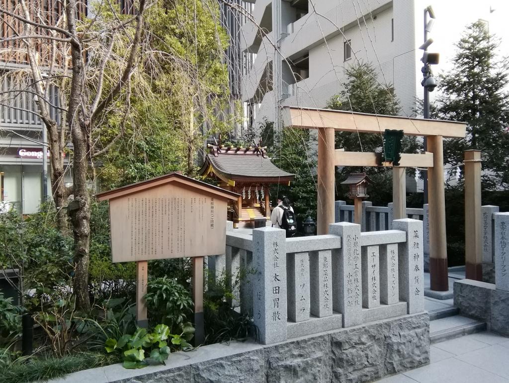  稍微在意的中央區的神社3
　～藥祖神社～