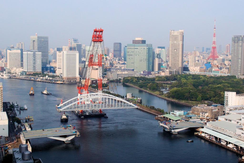  隅田川・穿過幾座橋