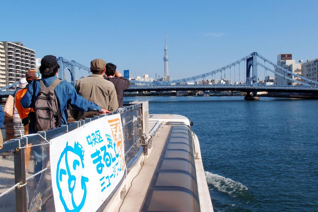  隅田川・穿過幾座橋