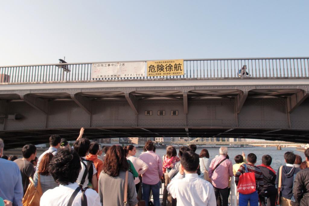  隅田川・穿過幾座橋