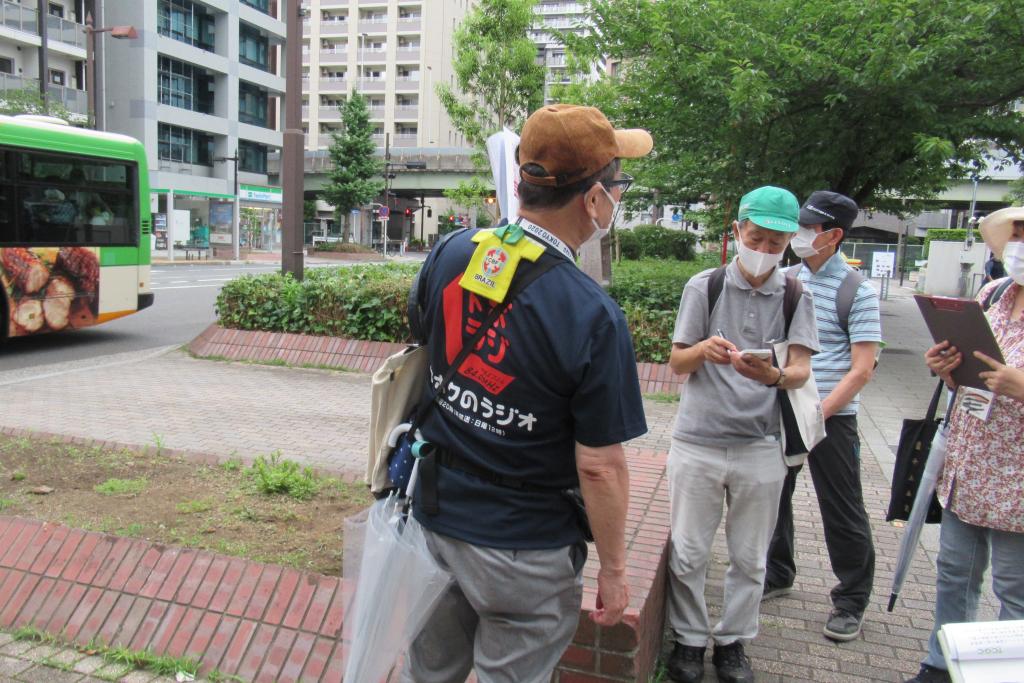 拜訪築地明石町居留地遺址、教會學校遺址,隅田川重要文化遺產三橋boraji Polo衫導遊勝哄橋