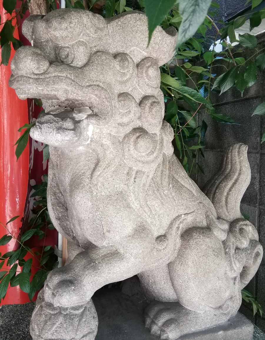  稍微在意的中央區的神社10
　～寶珠稻荷神社～