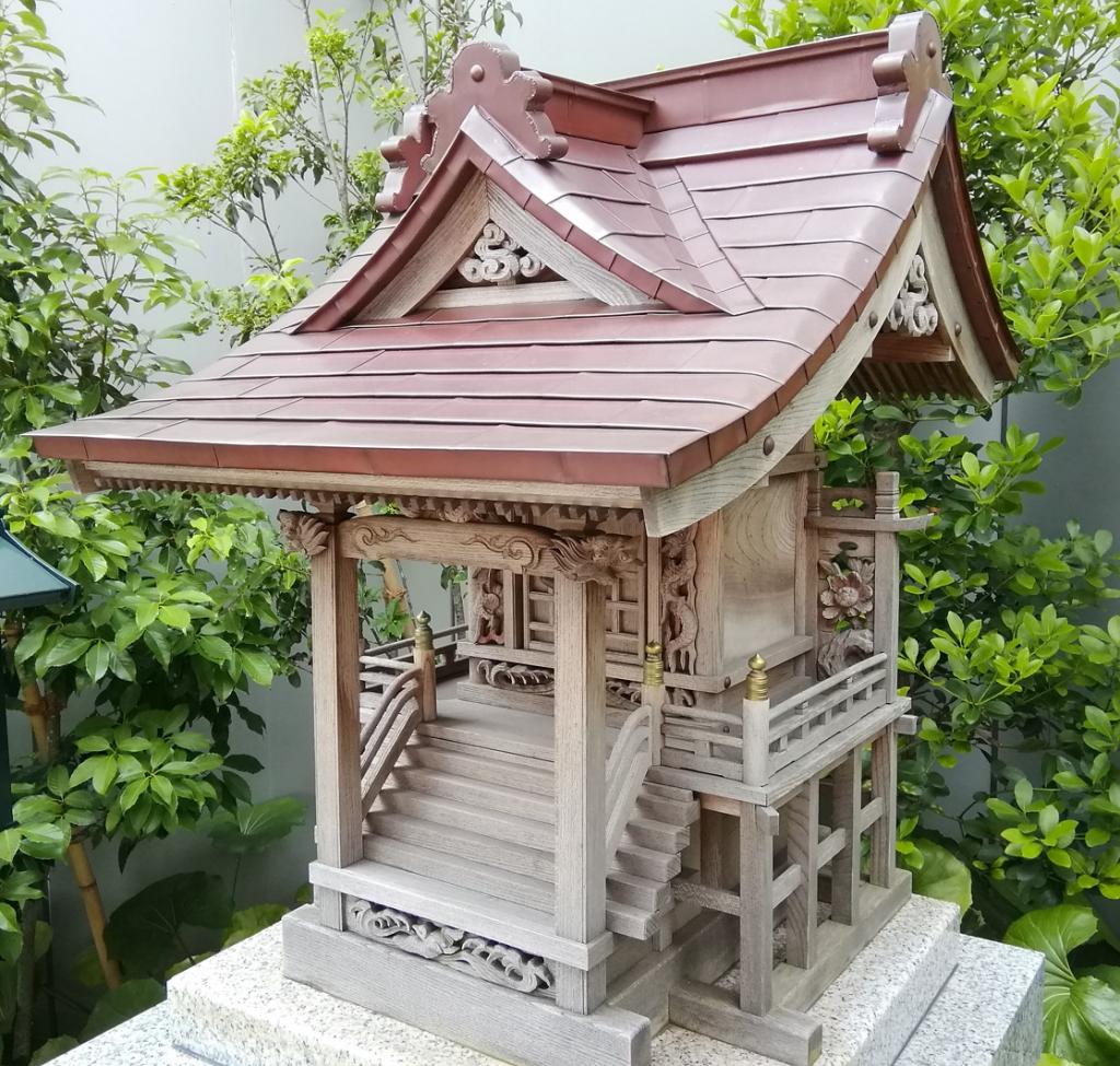  稍微在意的中央區的神社12
　【屋頂系列2】
　護稻荷神社