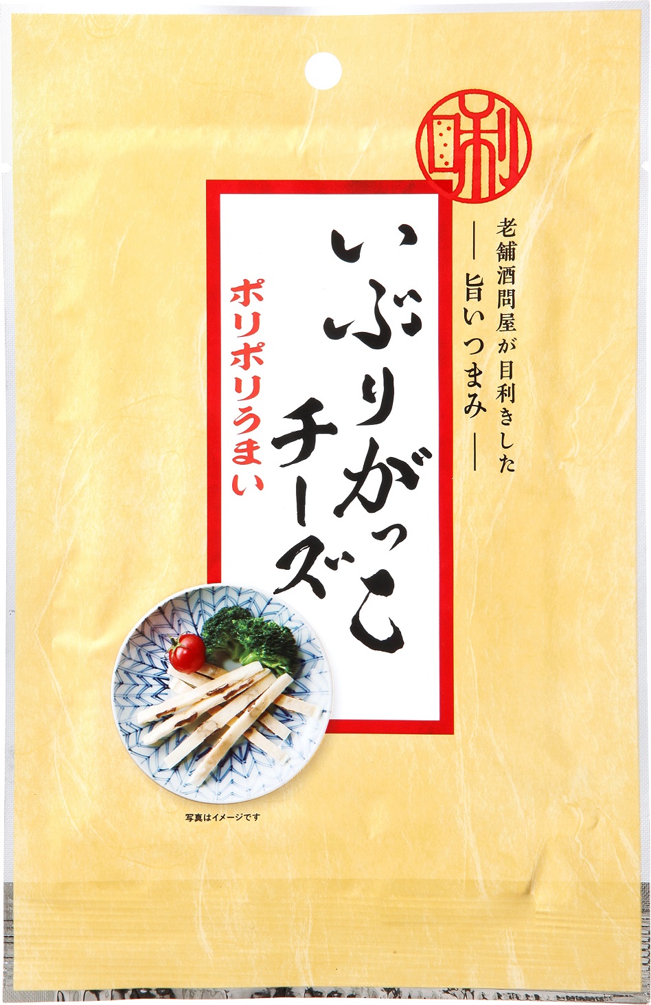 老字號酒批發商鑒別的美味下酒菜乾酪
３１ｇ
希望零售價格350日圓(不含稅)
保質期　　　　120日9月新商品的介紹
　　～日本橋果房～