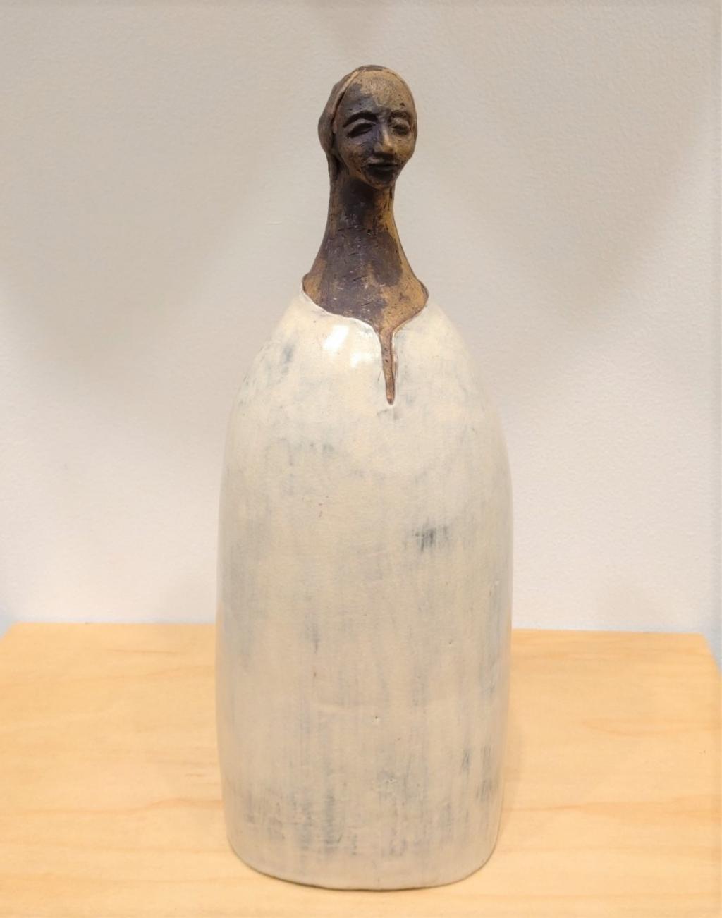 題材“安靜的徵兆”
８×６×２４ｃｍ
38,500日圓伊藤滿作品展
　　“靜願與月亮”
　　～日本橋木屋總店izutuki～