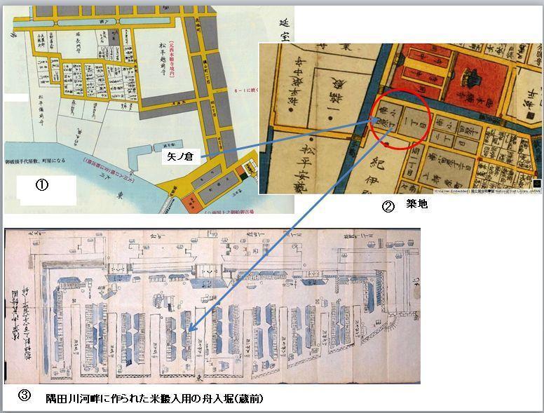 矢之倉移動的歷史現東日本橋的“矢之倉(米藏)”在振袖火災後去了哪裡?