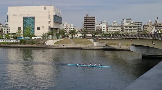 2022年早慶Legata大會現場直播這裡是隅田川。你覺得是什麼練習風景?