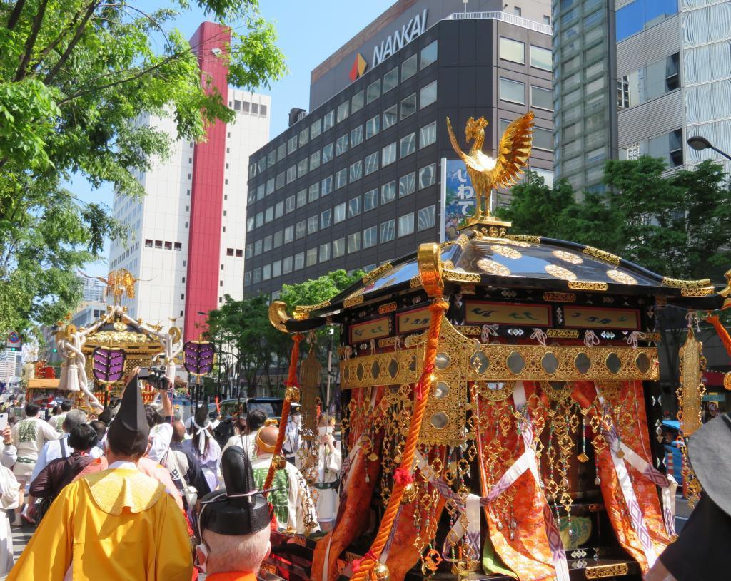  鐵炮洲稻荷神社御鎮座1182年定期大祭祀,疫病退散神幸祭
