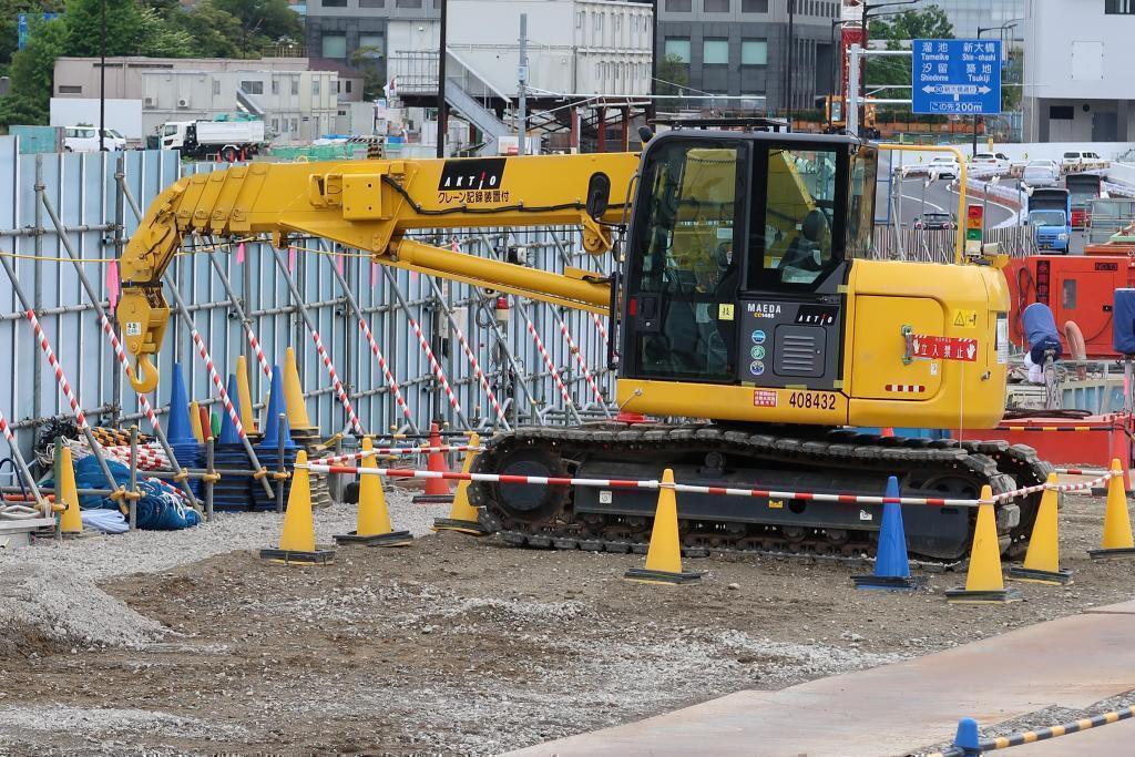 在築地虎之門隧道工作的汽車大集合!【築地篇】(面向兒童)