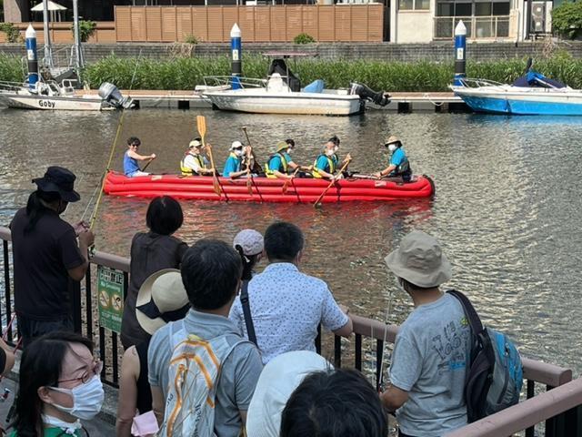 龜島川公園親子釣虎魚訪問記:龜島川水貝節斯裡蜂會長的日本橋心跳之旅