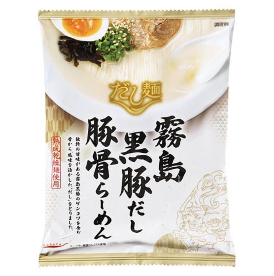 tebete湯面
霧島黑豬
豬骨拉面
100g(袋)
190日圓(不含稅)
保質期為8個月的“tebete湯汁面”全12種更新發售
　　～國分集團總部・ROJI日本橋～