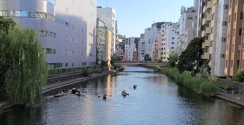 作為江戶時代建造的水路,至今仍保留著的“龜島川”都市裡的皮艇!?　去哪兒?…