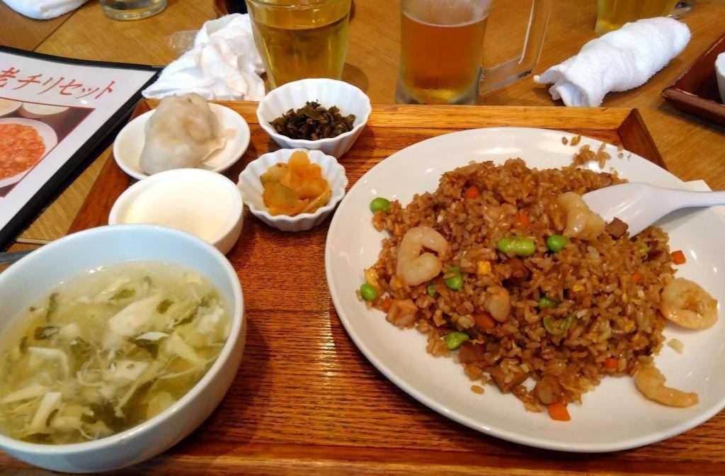 水餃和炒飯套餐隋園別館京橋店優惠午餐