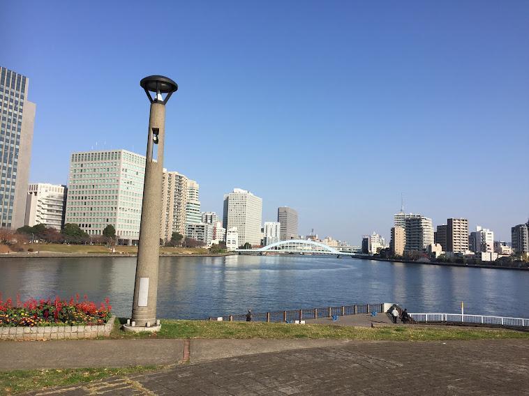 在石川島公園的盡頭是意想不到的地方中央區