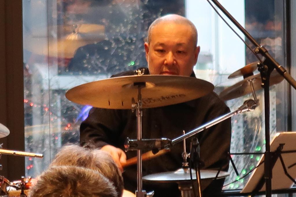 On Percussion岡部洋一先生聽來了!京橋埃德格蘭LIVE CROSSING 2月26日(星期日)“Can Fuefuki SHINOBUE JAZZ LIVE”