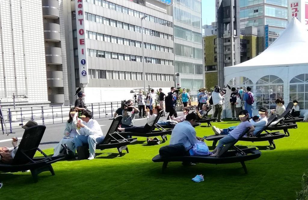  “銀座SkyWalk”,我去了!
　　(後篇)
　　～銀座SkyWalk～