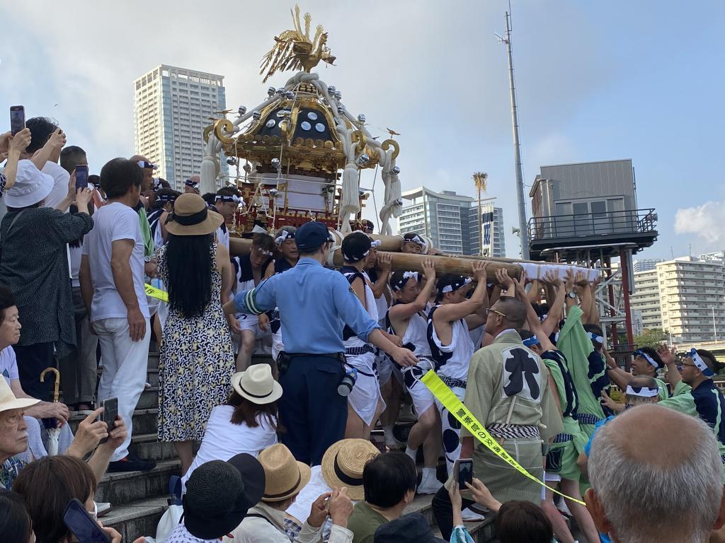 船渡御～海上祭宮神轎宮出船渡御出船海上祭～住吉神社定期祭祀～