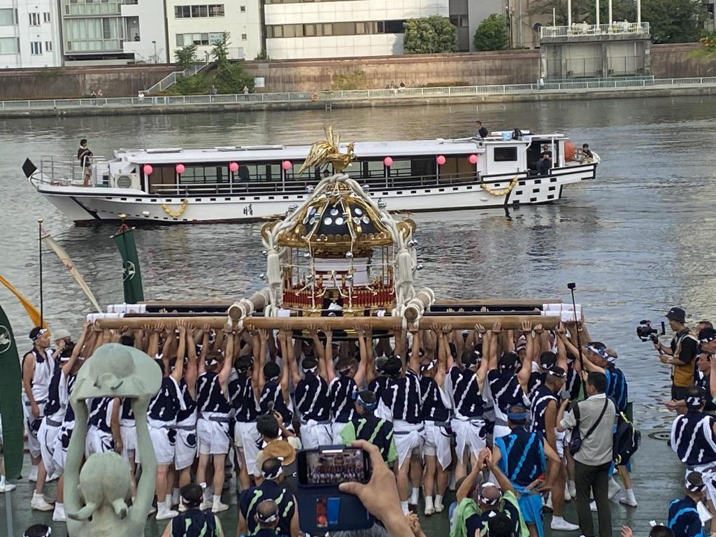  宮神轎宮出船渡御出船海上祭
～住吉神社定期祭祀～