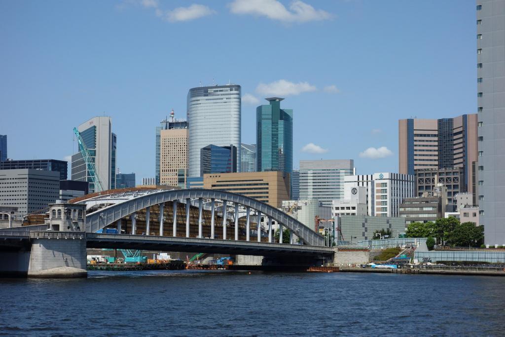  從隅田川陽臺看到的景觀 