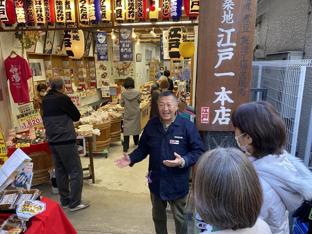 佃煮煮豆江戶一本店築地場外市場講究的專賣店巡遊