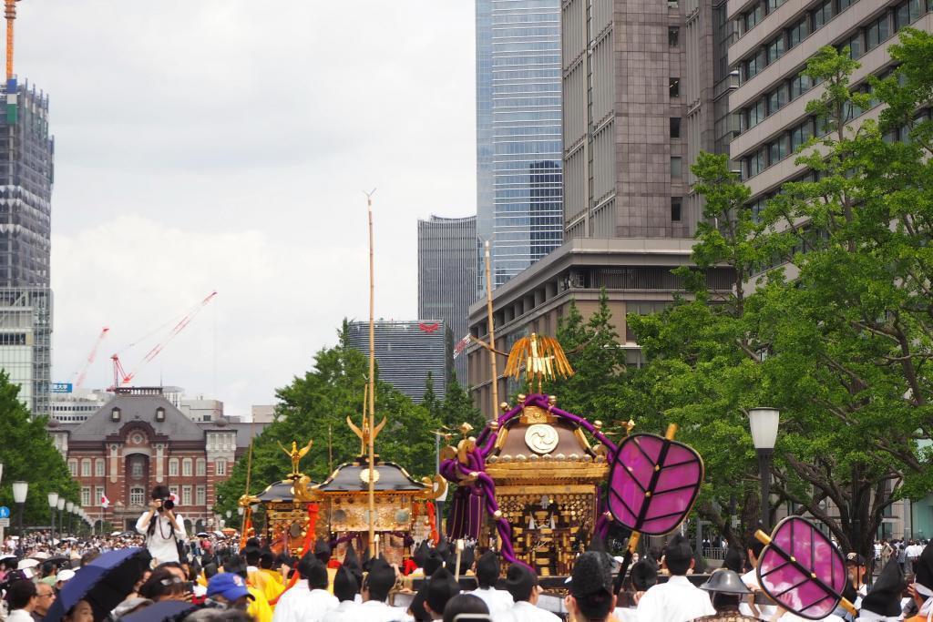  山王祭開始了。